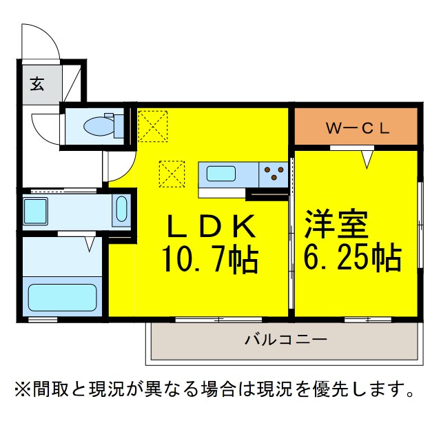 ミツハウスヘキサの間取り