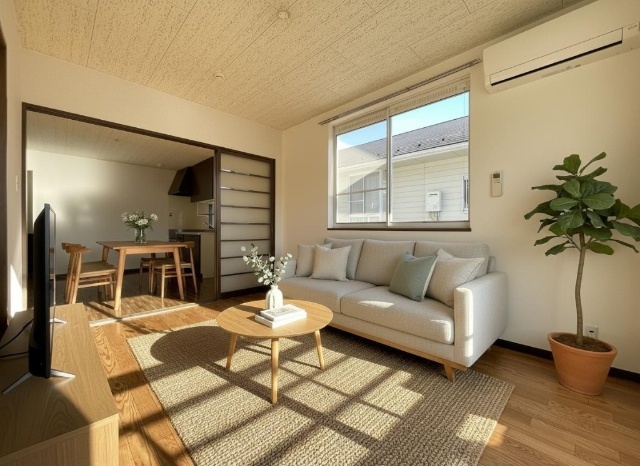 居室・リビング　※ＡＩによるイメージ画像です。