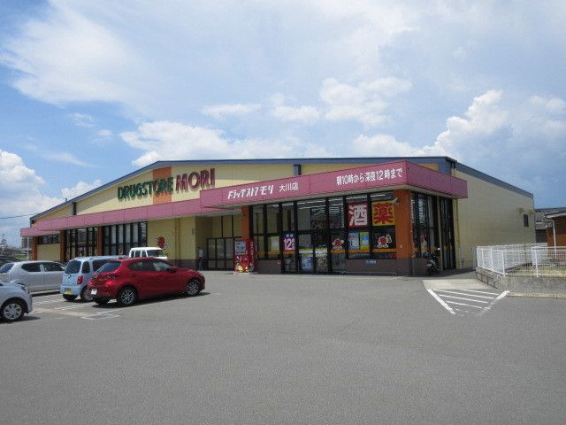 ドラックストア　ドラッグストアモリ大川店（ドラッグストア）まで1100m