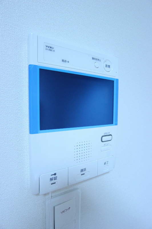 セキュリティ　来客確認が出来るので、安心なTVモニターホンです。