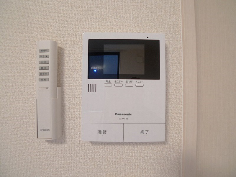 セキュリティ　カラーTVモニターホン付き