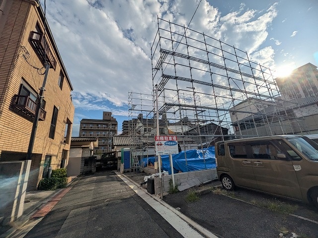 ロビー　工事中です。