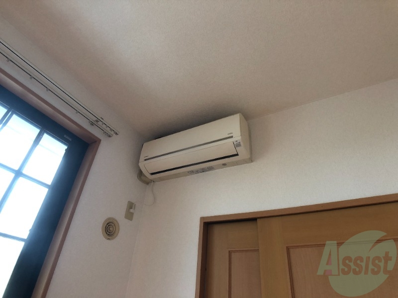 その他設備　エアコンが設置されているので、入居日から利用できます。