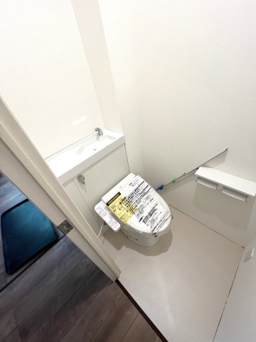 トイレ　ゆったりとした空間のトイレです