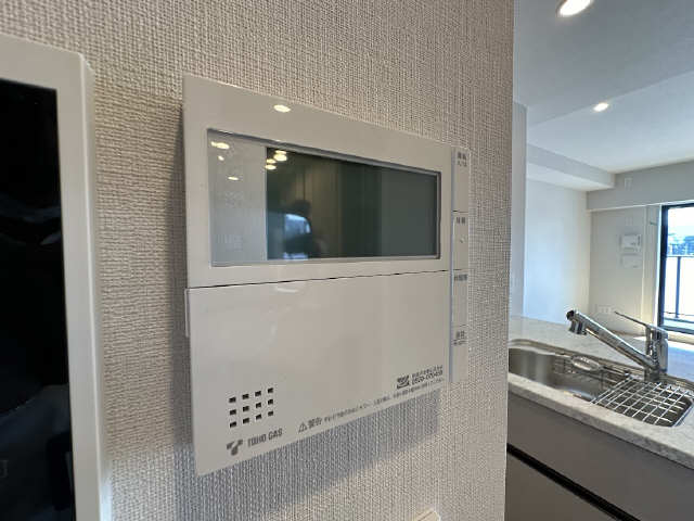 セキュリティ　同マンション同型・別号室を撮影