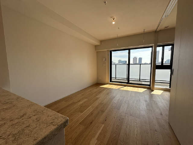 居室・リビング　同マンション同型・別号室を撮影