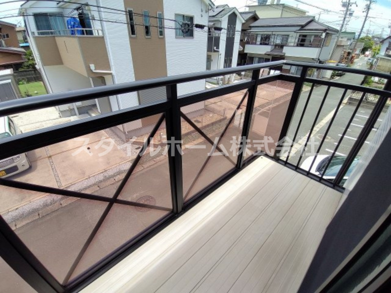 バルコニー　別部屋写真です。