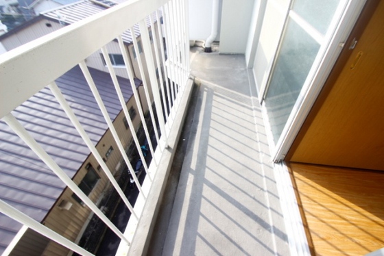 バルコニー　※別部屋の写真です