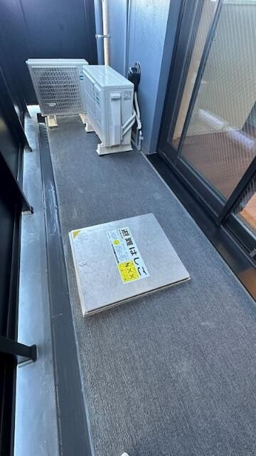 バルコニー　お洗濯にも便利なバルコニー付き