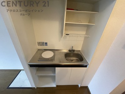 キッチン　火を使わず安心のIHクッキングヒーター！