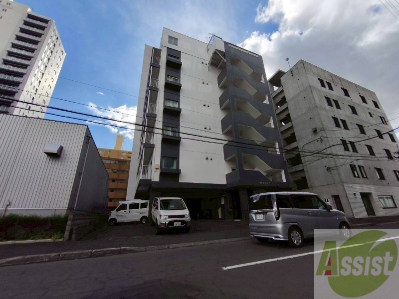 建物外観　札幌市中央区大通西「大通２４マンション」