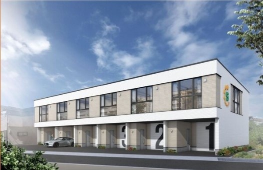 建物外観　完成パース