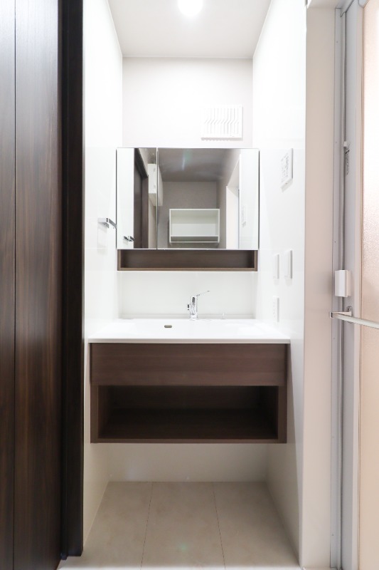 洗面設備　図面と現状に相違がある場合には現状を優先