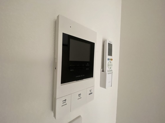セキュリティ　※別部屋の写真です