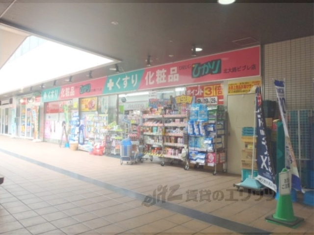 ドラックストア　ドラッグランドひかりビブレ店（ドラッグストア）まで600m
