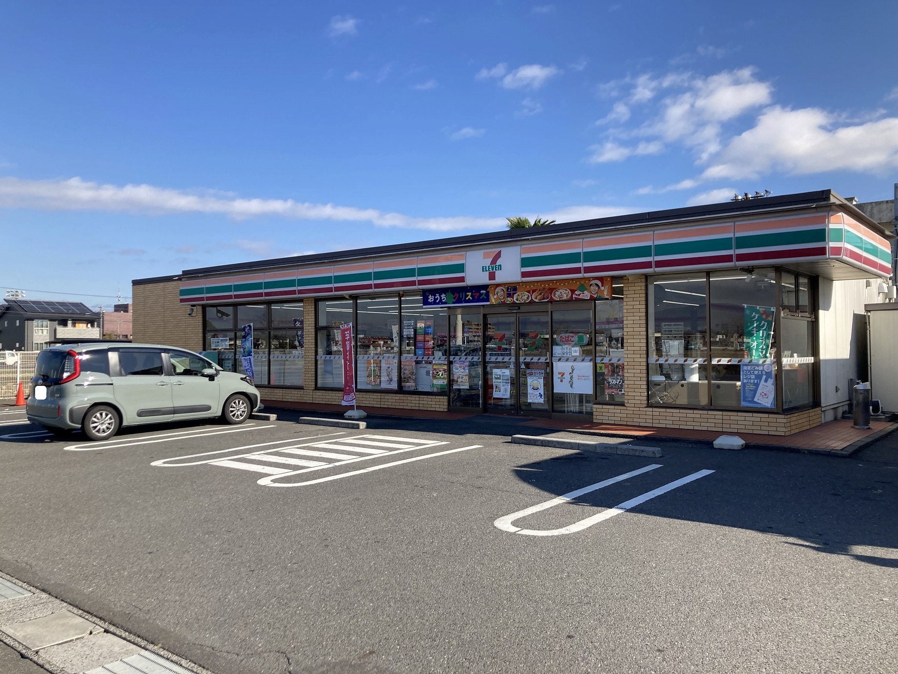 コンビニ　セブンイレブン墨俣町上宿店（コンビニ）まで701m