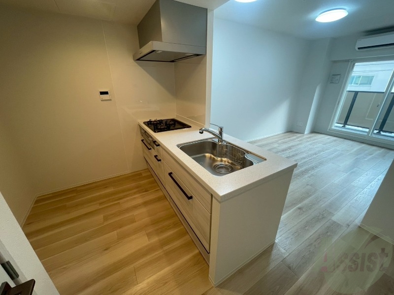 キッチン　システムキッチンなので、すぐお料理に使えます！