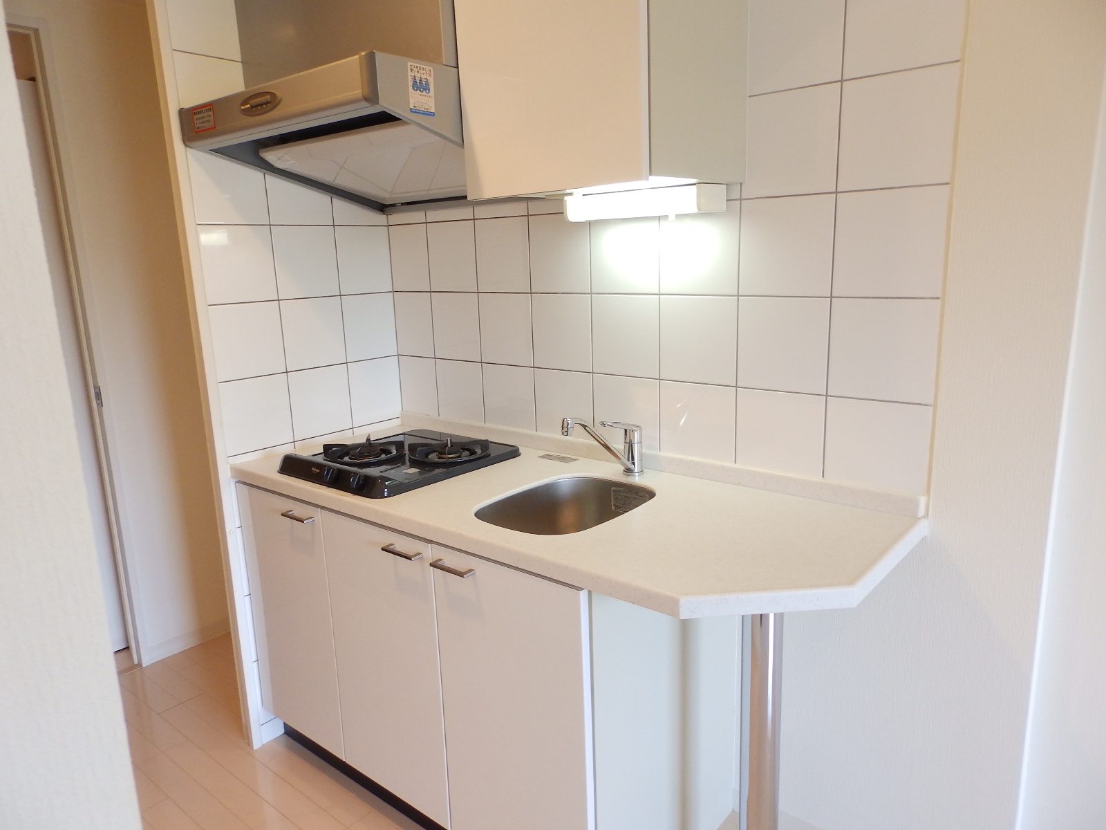 キッチン　２口コンロ