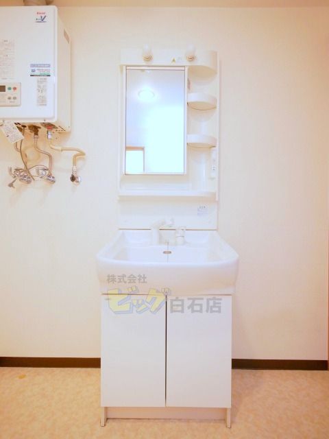 洗面設備　シャンプードレッサー完備しています♪