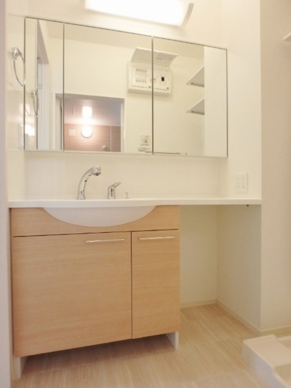 洗面設備　図面と現状に相違がある場合には現状を優先