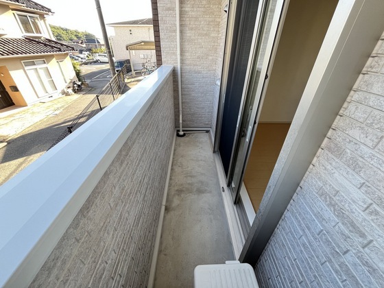 バルコニー　※別部屋の写真です