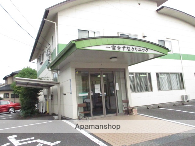 病院　一宮きずなクリニック（病院）まで445m