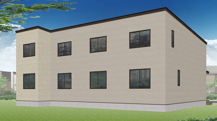 建物外観　完成予想図