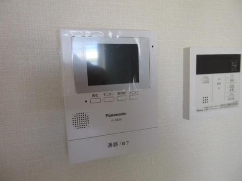 セキュリティ　カメラ付インターホン（イメージ）