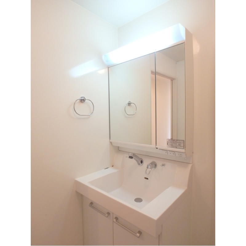 洗面設備　図面と現状に相違がある場合には現状を優先