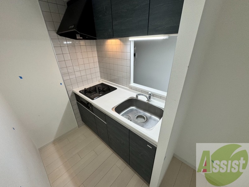 キッチン　システムキッチンなので、すぐお料理に使えます！