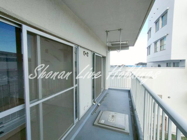 バルコニー　南東向き・前面棟無し♪日当たり良好♪※モデルルーム