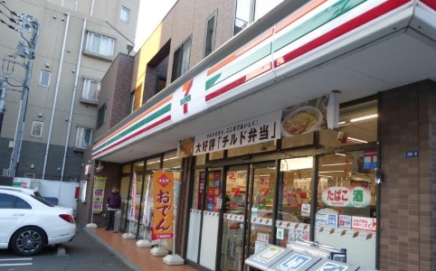 コンビニ　セブンイレブン 渋谷上原2丁目店（コンビニ）まで24m