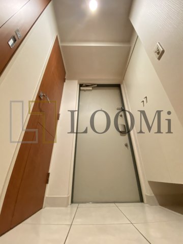 玄関　パークキューブ北浜　玄関