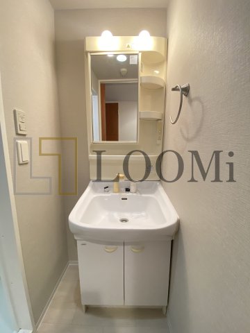 洗面設備　パークキューブ北浜　洗面所