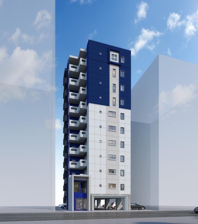 建物外観　イメージパース画像になります。