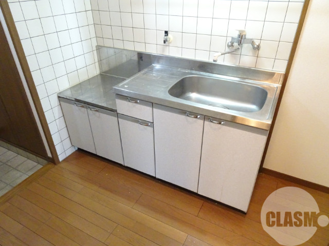 キッチン　ガスコンロ設置可♪