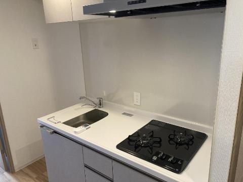 キッチン　2口ガスコンロ