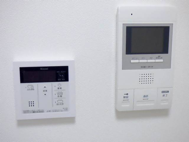 セキュリティ　ＴＶ付きモニターホンあります。