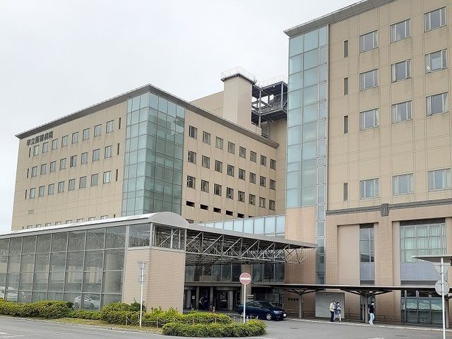 病院　市立函館病院（病院）まで550m