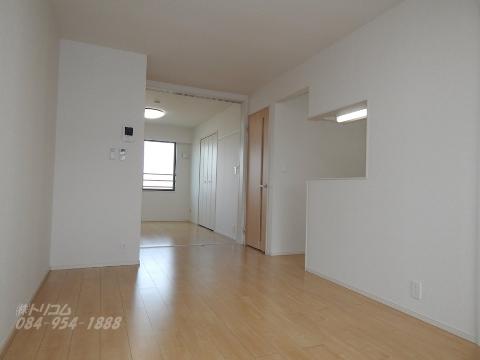 居室・リビング　対面キッチン仕様のLDK