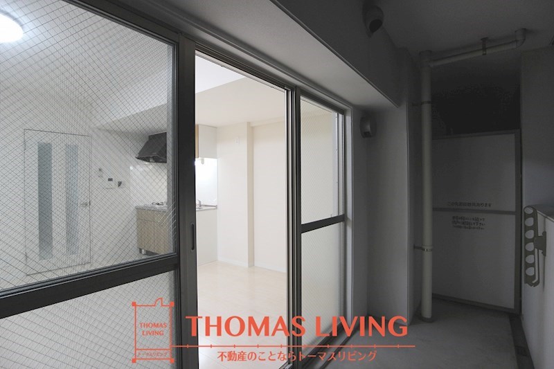 バルコニー　ベランダも広くなっております。