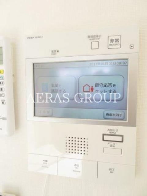 セキュリティ　ＴＶモニター付きインターホン