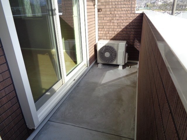 バルコニー　広々としたバルコニーです