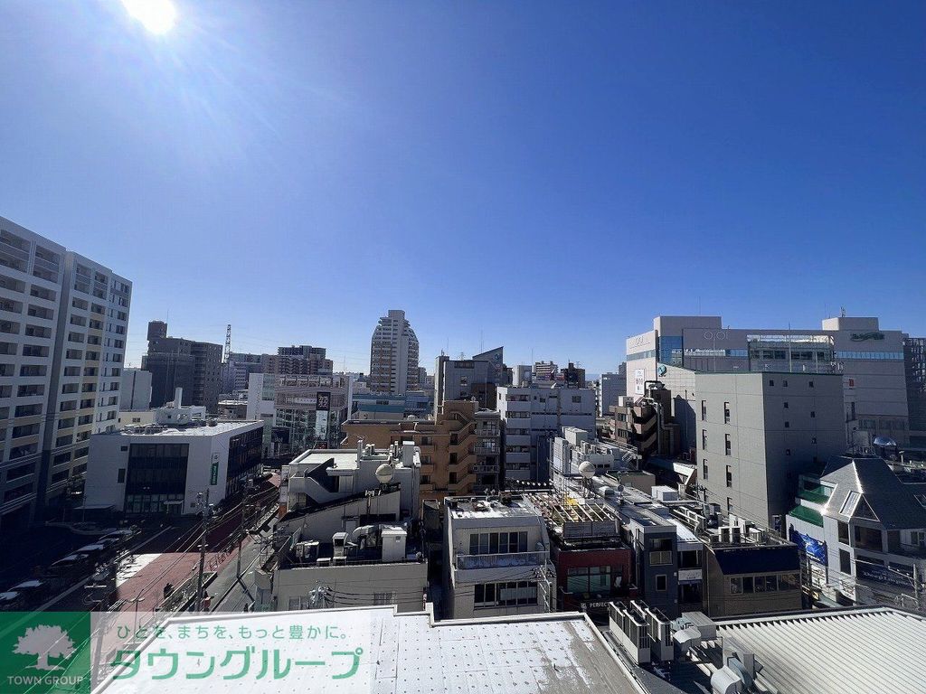 その他　バルコニーからの眺望（志木駅方角）