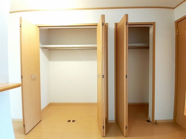 収納　収納があります