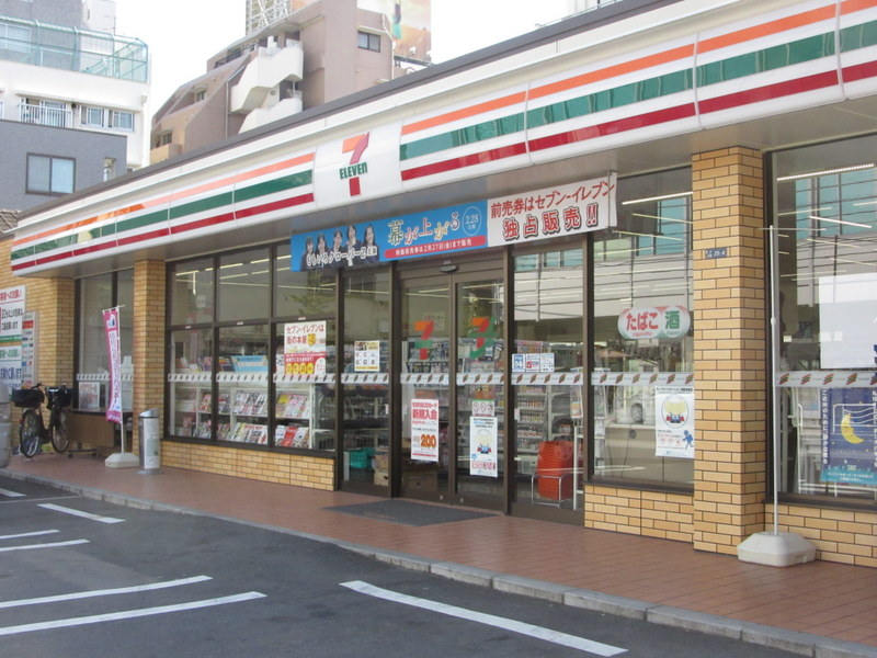 コンビニ　セブンイレブン 江東亀戸1丁目店（コンビニ）まで636m