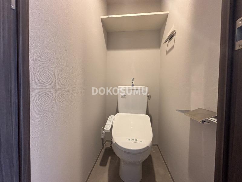 トイレ　毎日使う場所だからこそ、心地よさと清潔感にこだわりました。