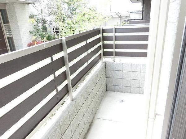 バルコニー　日当たり良好！
