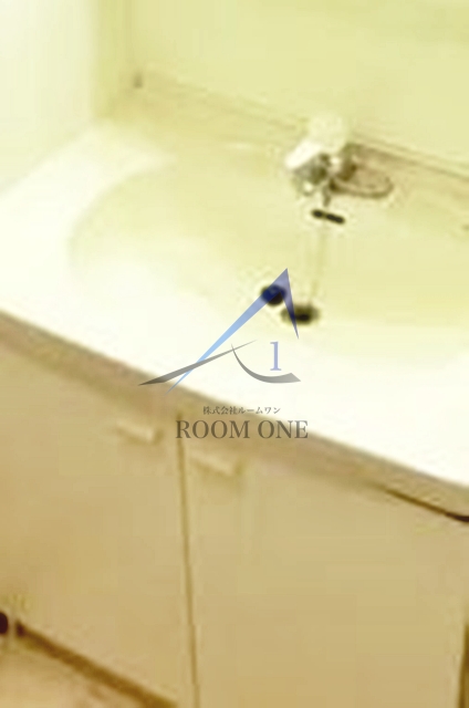 洗面設備　洗面台です。