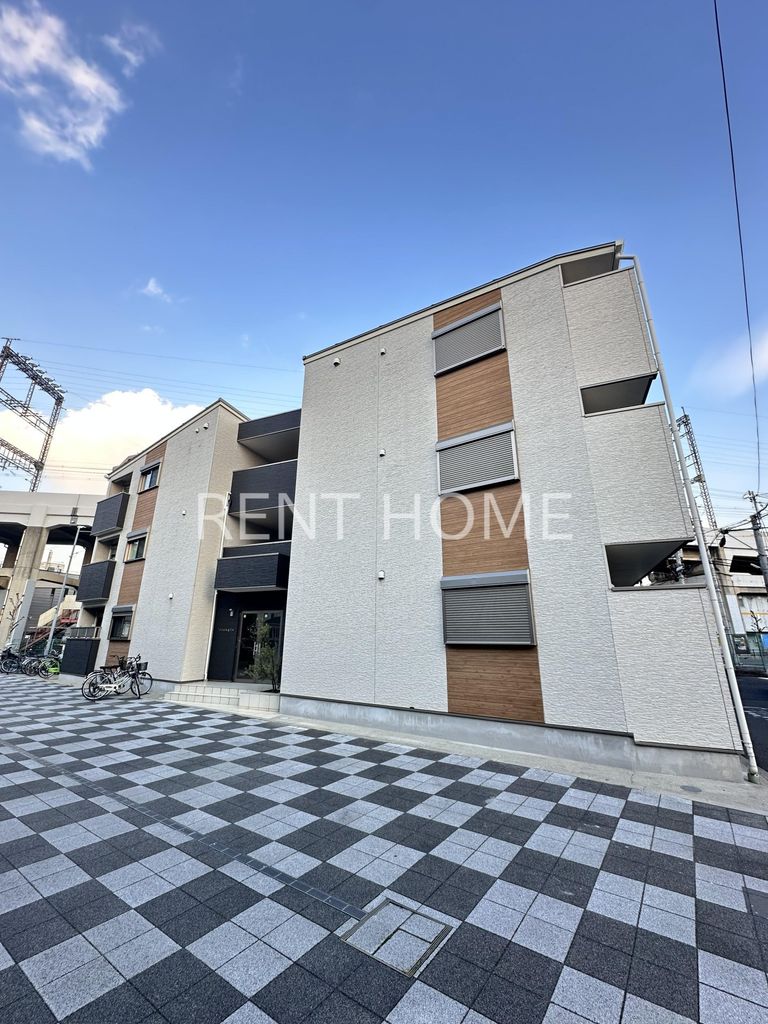 建物外観　H27年築のお洒落なアパート